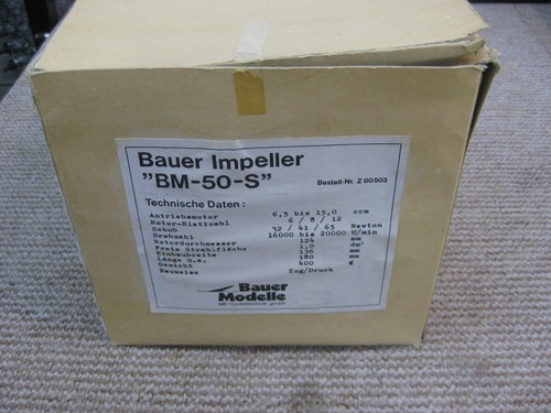 Bauer impeller neu - bauer, bm-50-s