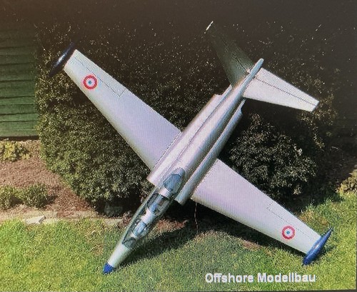170 fouga magister 1530mm - fouga,